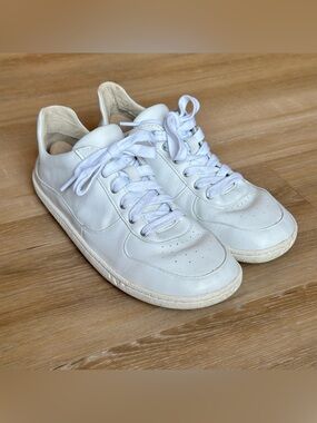 PaperKrane White Lows Barefoot Shoes Men Women EU [38] Leather Sneakers